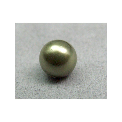 Perle ronde 8mm nacrée Swarovski Light Green (x5)