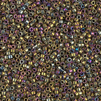 DB0029 Delicas 11/0 Metallic Purple Gold Iris (=R188) (x5gr) DB0029 Delicas 11/0 Metallic Purple Gold Iris (=R188) (x5gr)