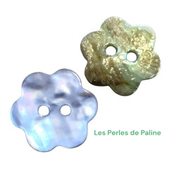 Fleur en Veritable Nacre...