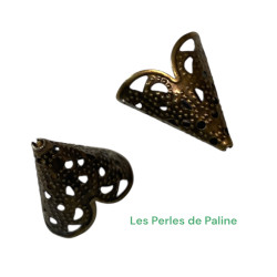 Calotte filigrée bronze...