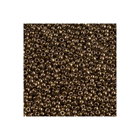R11-0457 Rocailles 11/0 Dark Bronze (=DB022) (x 10gr)