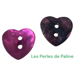 Coeur en Veritable Nacre...