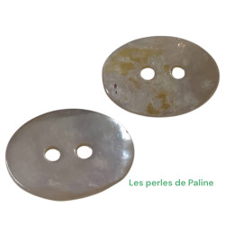 Oval en Veritable Nacre...