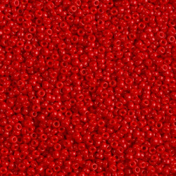 R11-1684 Rocailles 11/0 Rouge Opaque (=DB791) (x 10gr)