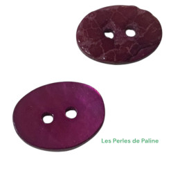 Oval en Veritable Nacre...