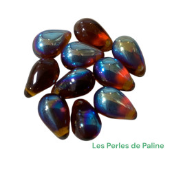 Goutte en verre de Bohême...