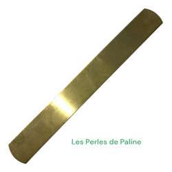 Support Bracelet Plat Doré 20mm (x1)