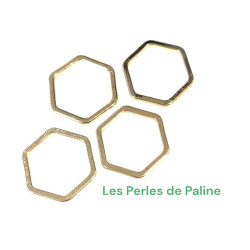 Support Hexagone Doré 11mm (x1)