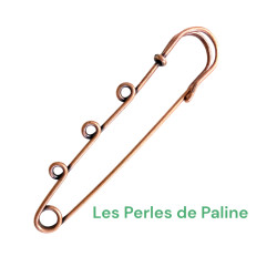 Broche 3 trous 80mm Cuivre...