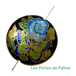 Perle Cloisonnée Cabochon...