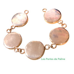 Support Cabochond Rose Gold...