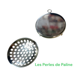 Pendentif tamis 27mm (x1)