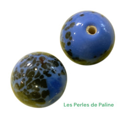 Céramique Boule Violet/Noir...