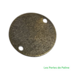 Breloque Pastille bronze...