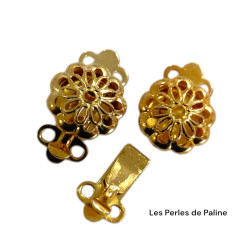 Fermoir 2 rangs Doré...