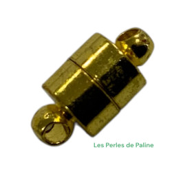 Fermoir Aimanté Doré Tube...