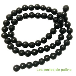 Ronde 10mm Onyx (x1Fil)