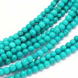 Perle 4mm Turquoise Verte...