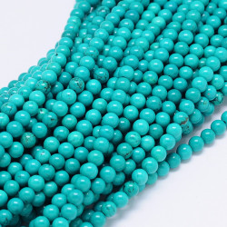 Perle 6mm Turquoise Verte...