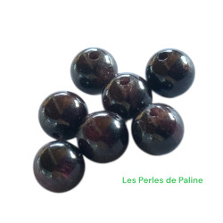 Ronde 6mm Grenat (x1)