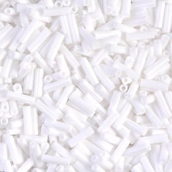 BGL-6-0402 Bugles Miyuki 6mm White Opaque (x 10gr)