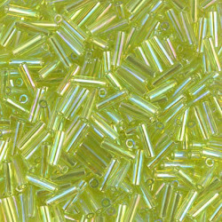 BGL-3-0258 Bugles Miyuki Transparent Chartreuse AB (x 10gr)
