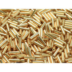 BGL-3-1053 Bugles Miyuki Galvanized Yellow Gold (x 10gr)