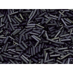 BGL-3-2002 Bugles Miyuki Mat Met Silver Grey (x 10gr)