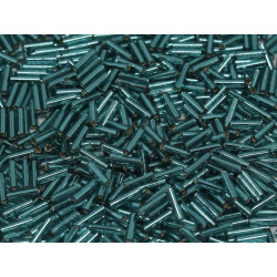 BGL-3-2425 Bugles Miyuki Silver Lined Teal (x 10gr)