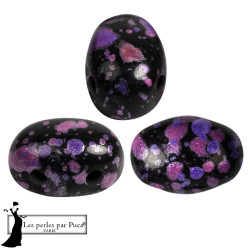 Samos&reg; par Puca&reg; 5x7mm Enamel Purple and Pink (x5gr)
