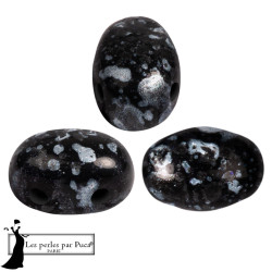Samos&reg; par Puca&reg; 5x7mm Enamel Purple and Grey (x5gr)