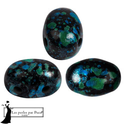 Samos&reg; par Puca&reg; 5x7mm Enamel Turquoise (x5gr)