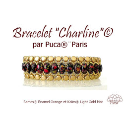 Sch&eacute;ma "Bracelet Charline" par Puca&reg; Fr - En - It - Nl- De - Es