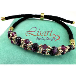Sch&eacute;ma "Bracelet Promenade" par Lizart Fr - En - It - Es