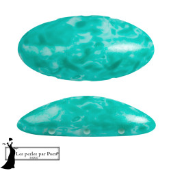 Athos3 par Puca&reg; Cabochon Oval 20x10mm - Mishmash Emerald (x1)
