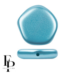 Perle FP Selection&reg; "Cute Polygon" Pastel Aqua 15X15 mm (X1)