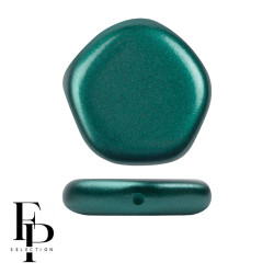 Perle FP Selection&reg; "Cute Polygon" Pastel Emerald 15X15mm (X1)