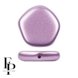 Perle FP Selection&reg; "Cute Polygon" Pastel Lila 15X15mm (X1)