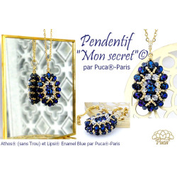 Sch&eacute;ma Pendentif "Mon Secret" par Puca&reg; Fr - En - It - Nl - De - Es