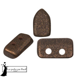 Perles Piros &reg; par Puca&reg; Bronze Maroon (x5gr)
