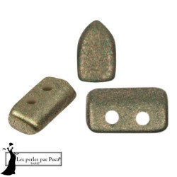 Perles Piros &reg; par Puca&reg; Bronze Green (x5gr)