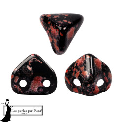Perles en verre Super-Kh&eacute;ops&reg; par Puca&reg; 6 mm Enamel Red (x5g)