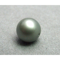 Perle ronde nacrée Swarovski 10mm Powder Green (x1)