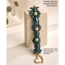 Sch&eacute;ma Bracelet "Birthday" par Finuccia Fr - En - It - Es -Nl - De