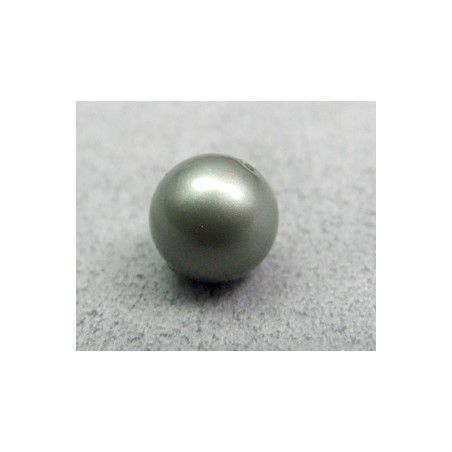 Perle ronde 8mm nacrée Swarovski Powder Green (x5)