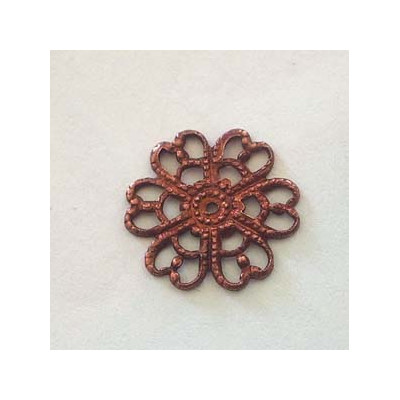 Estampe Ronde Cuivre 15mm (X1) Estampe Ronde Cuivre 15mm (X1)