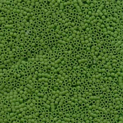 Délicas Opaque Pea Green Matted  11/0 DB0754 X5gr