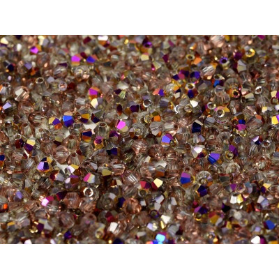 Toupies 2mm en Cristal Sliperit. sachet de 20 pièces. Couleur Sliperit, origine chine. Parfaitement régulières.