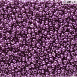 Rocailles 11/0 Duracoat Galvanized Purple Orchidée 5108 sachet de 10gr par Miyuki.Environ 1100 perles.Couleur Purple.