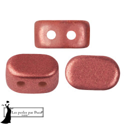 Lipsi Bronze par Puca , Sachet de 5gr, 35 perles au sachet, couleur indian rose.